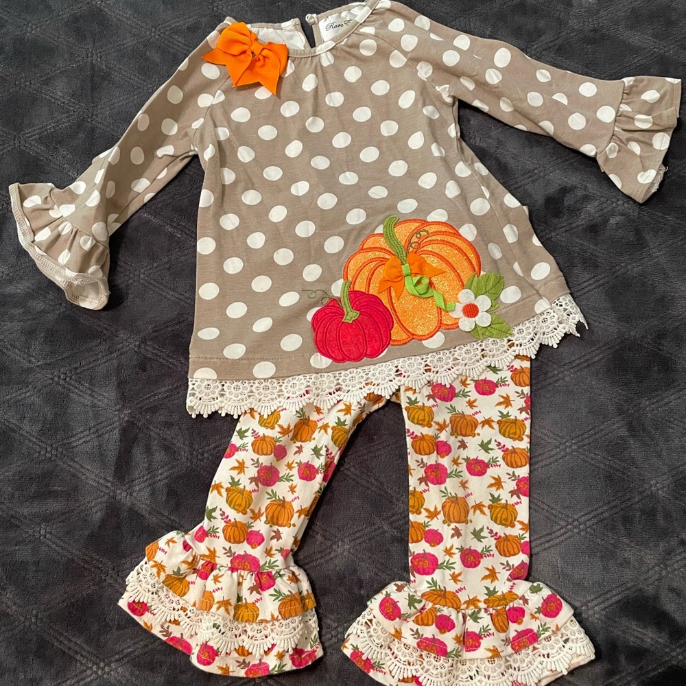 Rare Editions fall/Thanksgiving set for toddler girl
